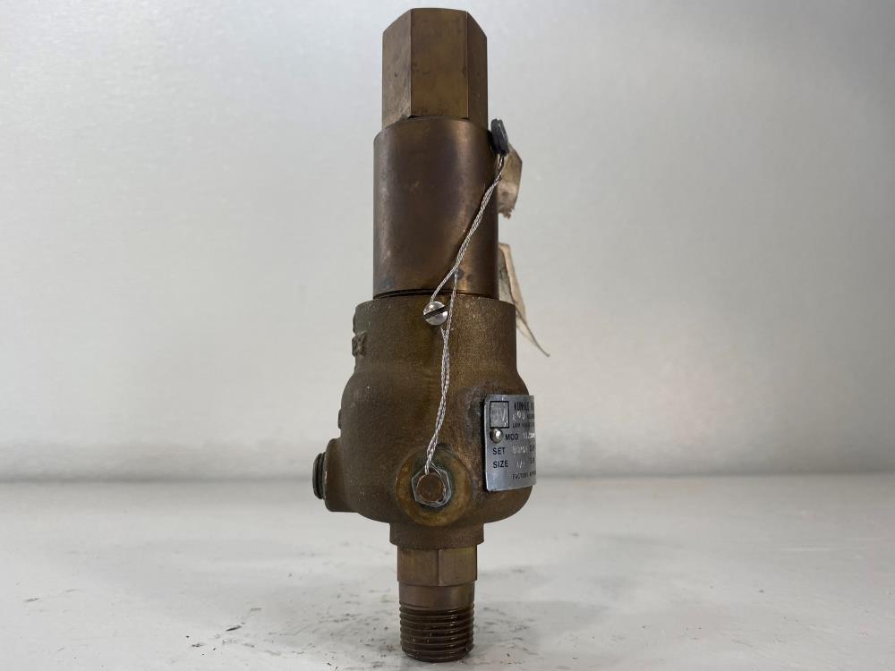 Kunkle 1/2" x 3/4" NPT 80# Bronze Relief Valve 912BDCM01-JE